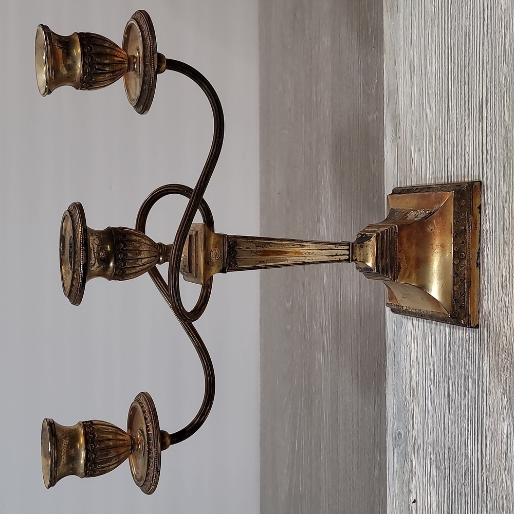 Three Hole Candle Holder
